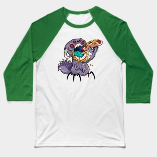 Om Nom Alien Bug Baseball T-Shirt